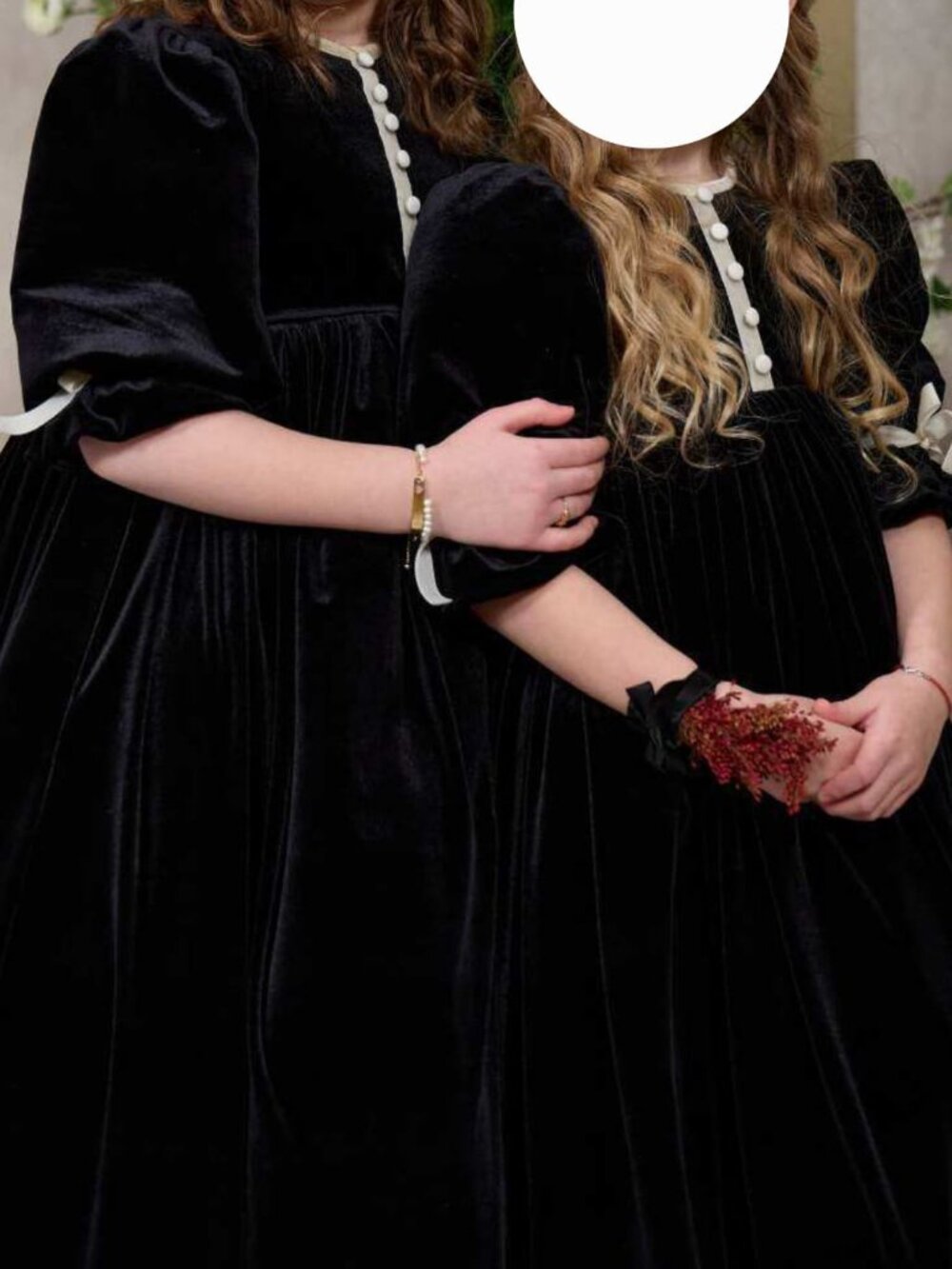 Black Velvet Gowns